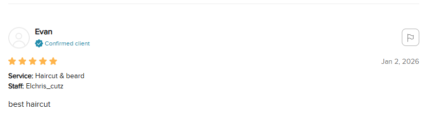 ChrisCutz 5-star review